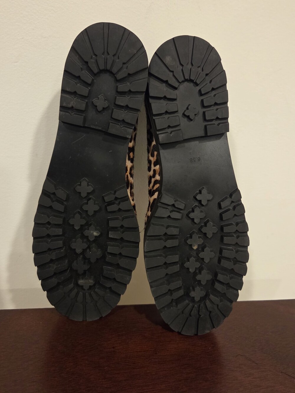 kate spade Leopard Print Jeweled Penny Loafers - Brown/Black,Size 6.5B - Picture 12 of 14